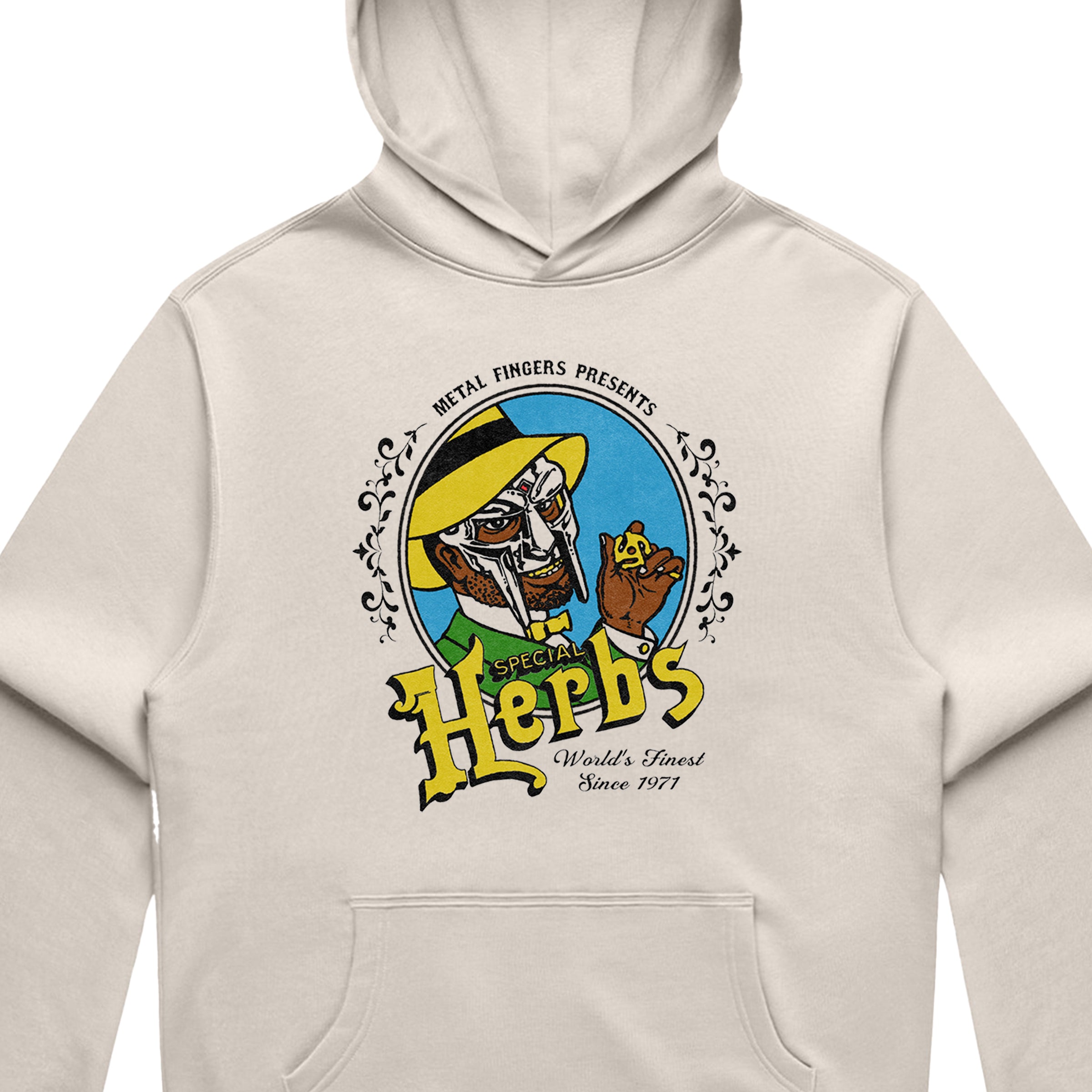 Special Herbs Vintage Hoodie - Bone
