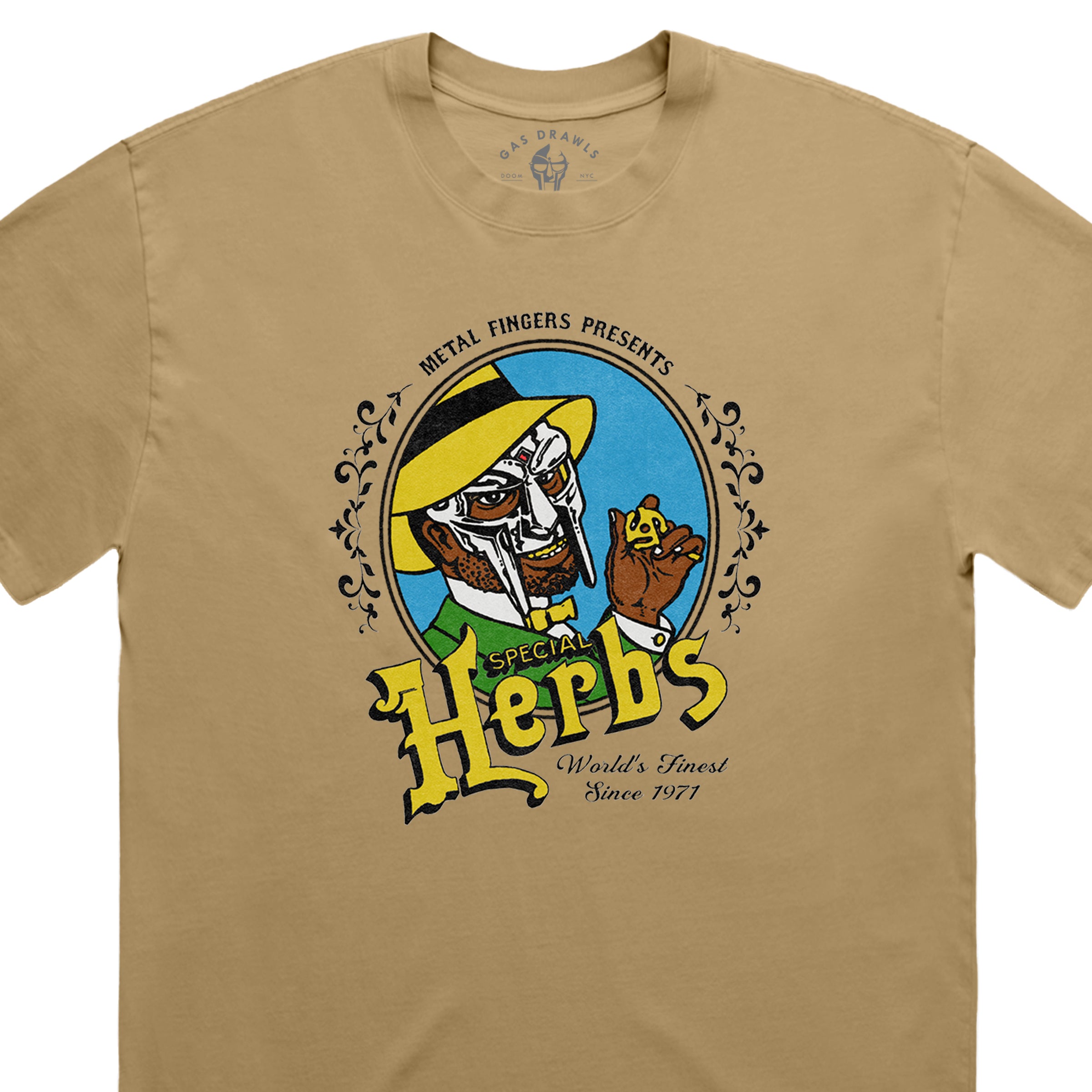 Special Herbs Vintage Shirt - Sand