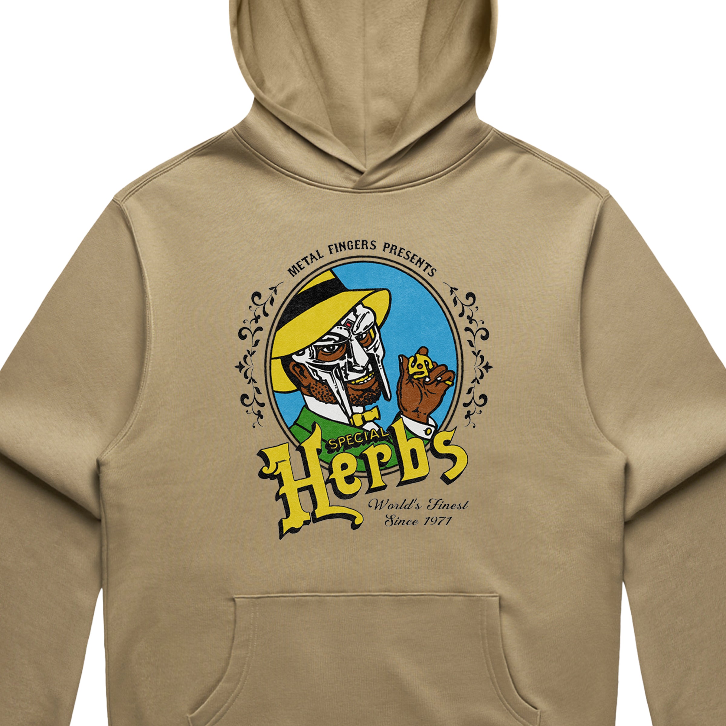 Special Herbs Vintage Hoodie - Sand