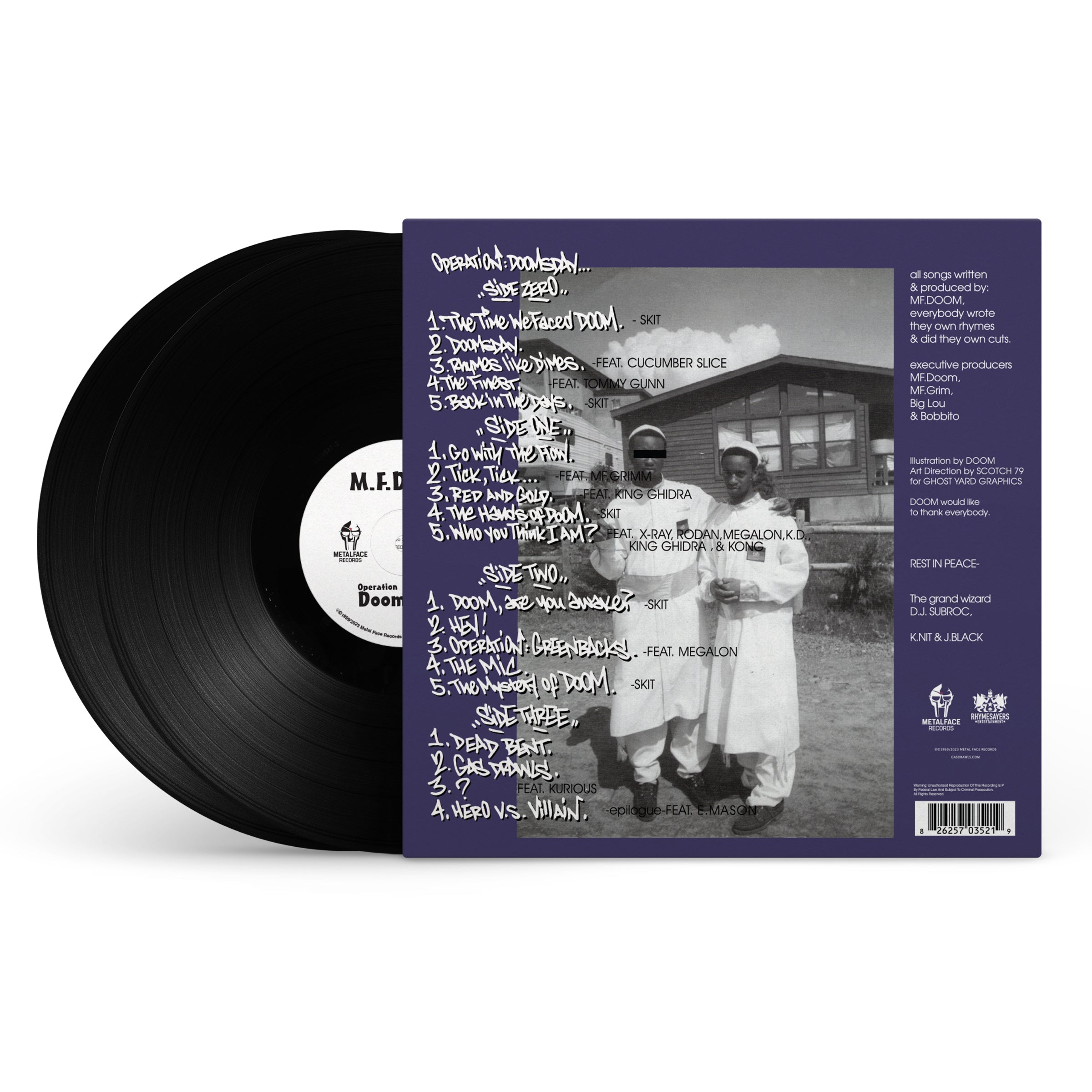 G*1様 DOOMSDAY PRODUCTIONS Doomsday Productions - XV: Re-Release. CD | Rap Music Guide