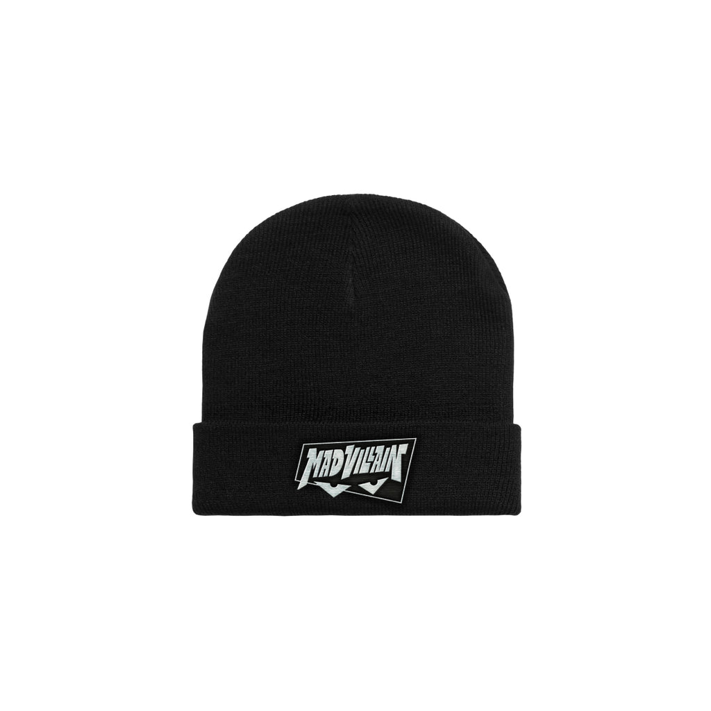 MADVILLAIN "EYES" BLACK KNIT BEANIE