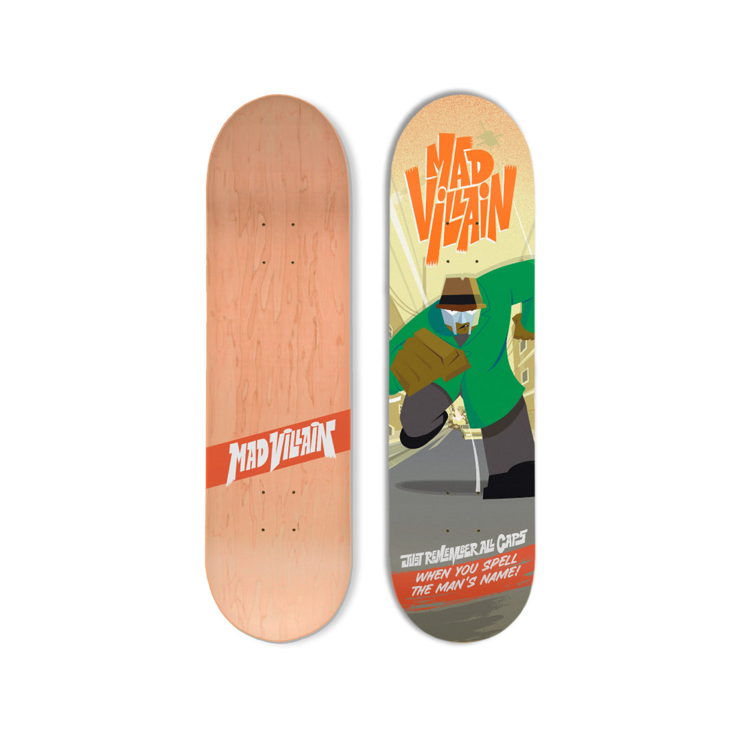 MADVILLAIN” SKATE DECK – GASDRAWLS