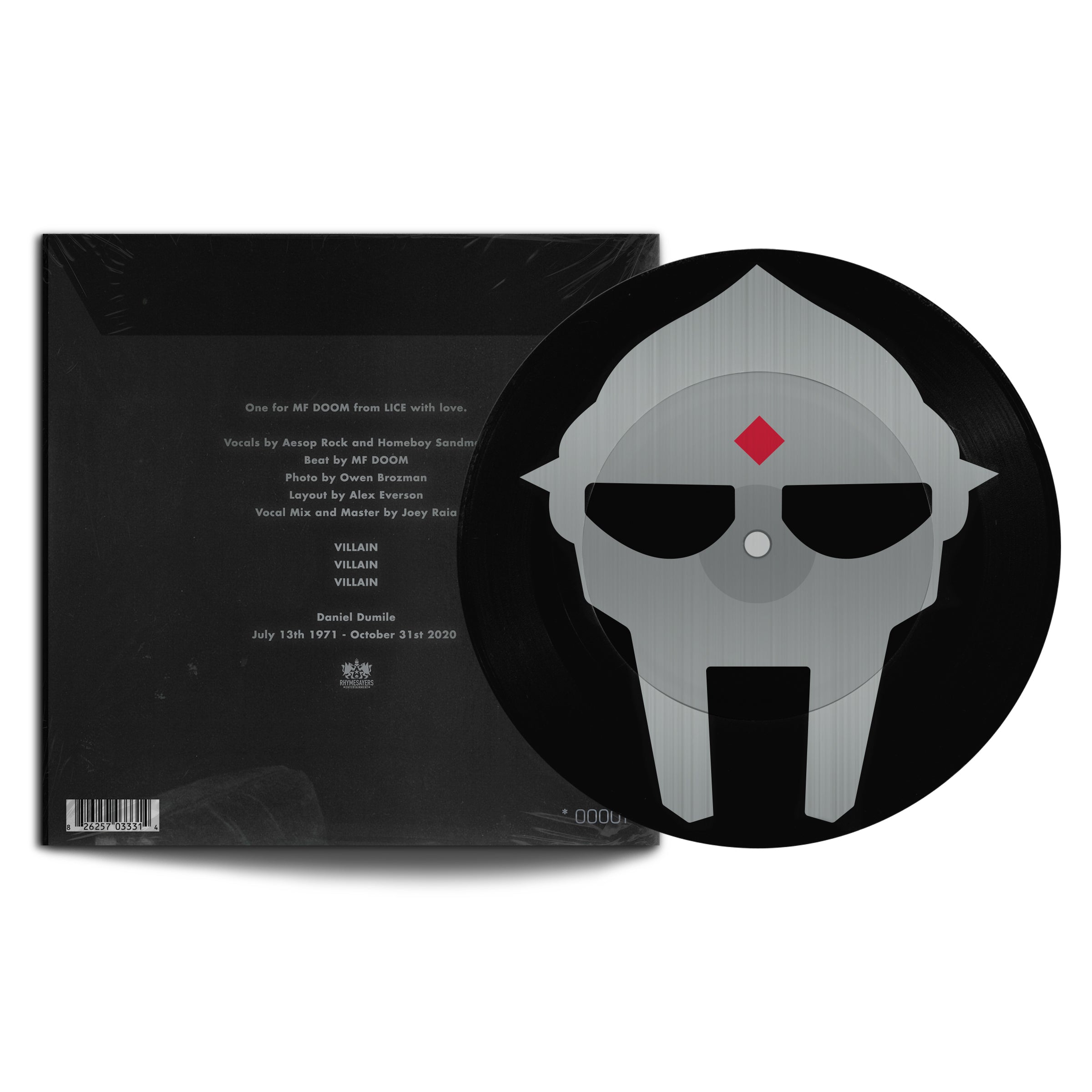 Lice (Aesop Rock & Homeboy Sandman) "Ask Anyone" 7" Vinyl