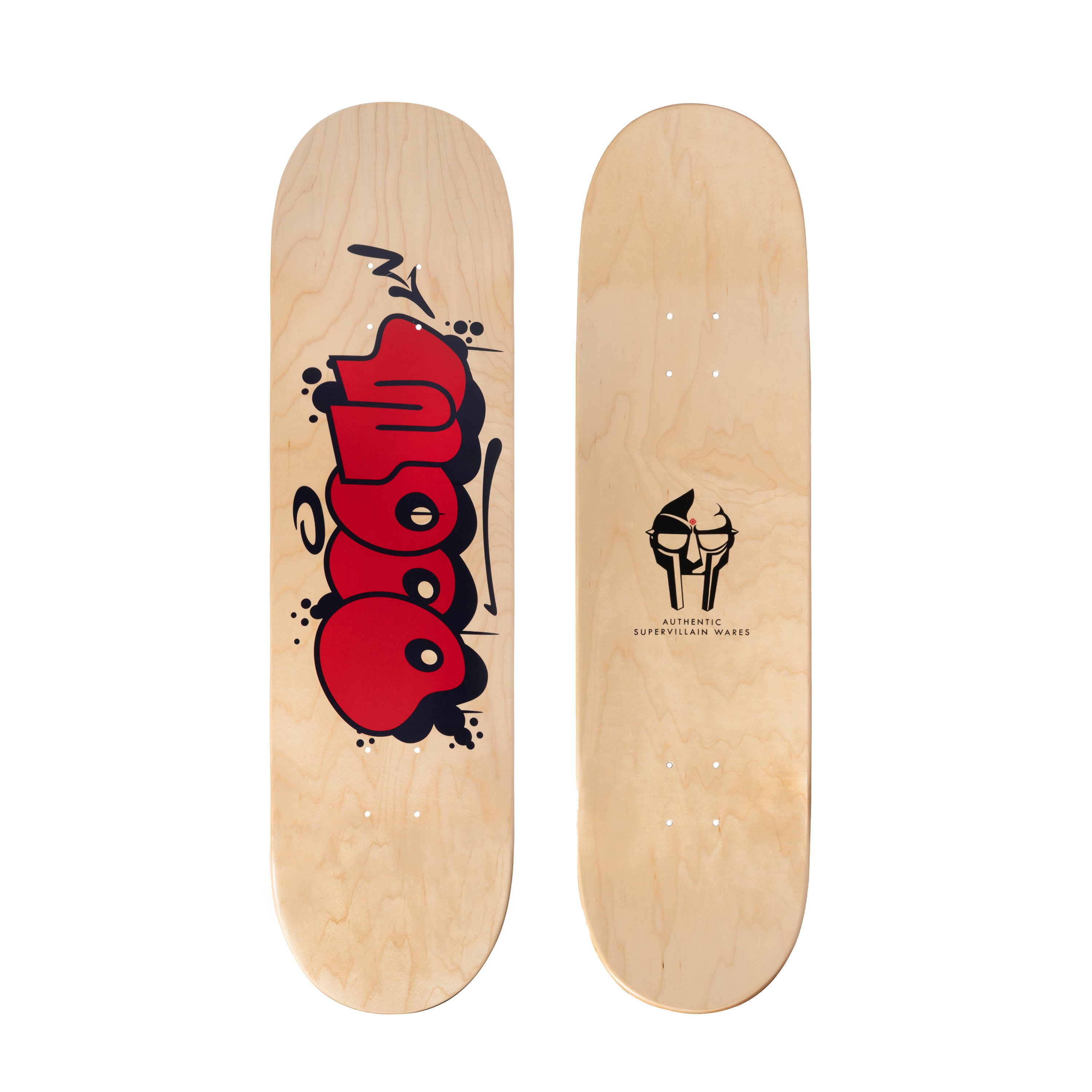 Throw Skate Deck - Red & Navy