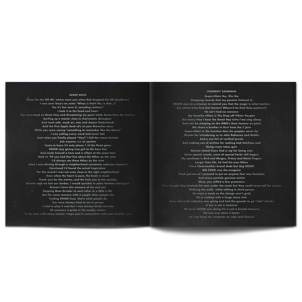 Lice (Aesop Rock & Homeboy Sandman) "Ask Anyone" 7" Vinyl