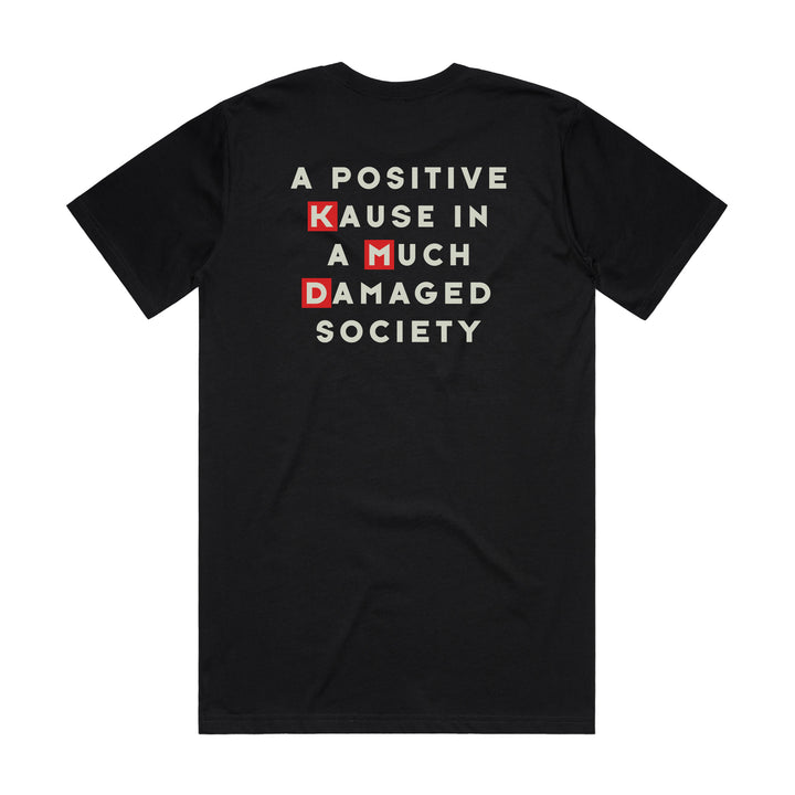 keep my demon tシャツ　kmd keep my demon tシャツ kmd KEEP MY DEMON Tシャツ 黒 L 紫