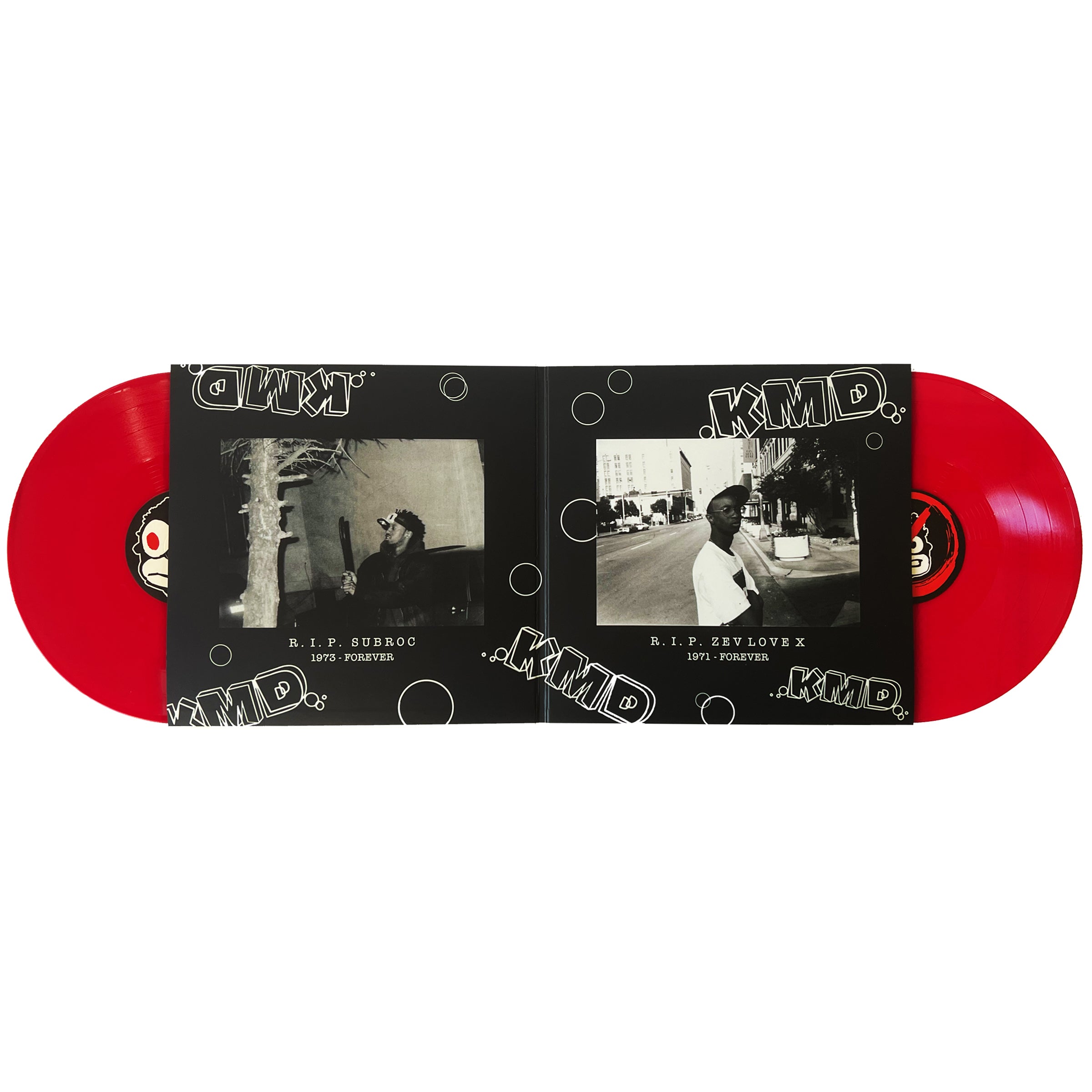 米2LP KMD Black Bastards RR2001 READYROCK /00520 KMD - BLACK BASTARDS (Red Vinyl) – GAS DRAWLS