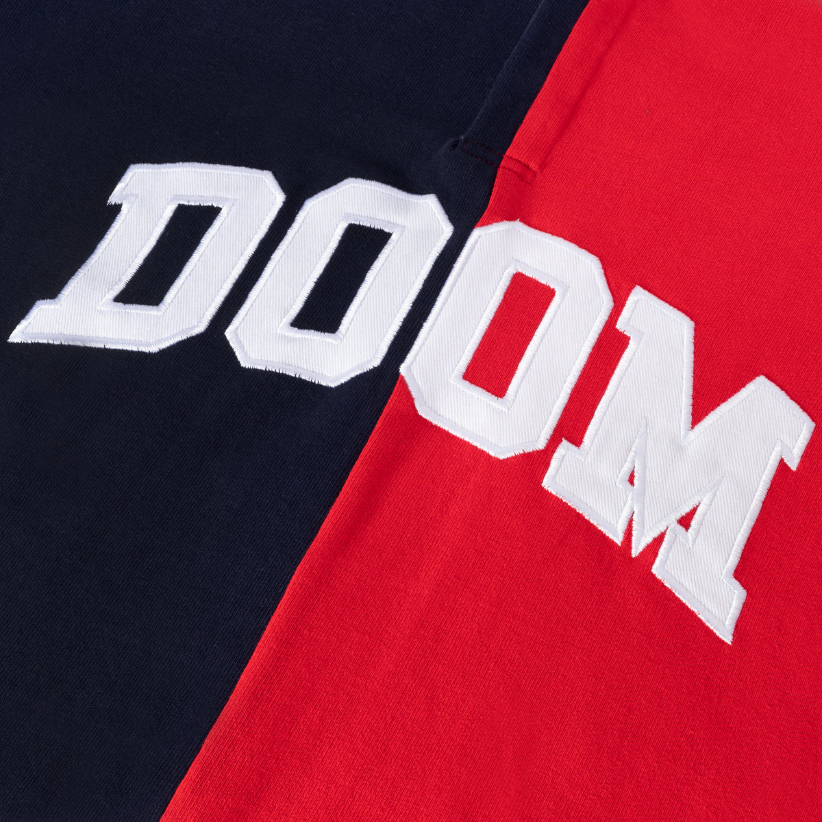 Dooomy Lettering DOOM Rugby - Navy/Red – GAS DRAWLS