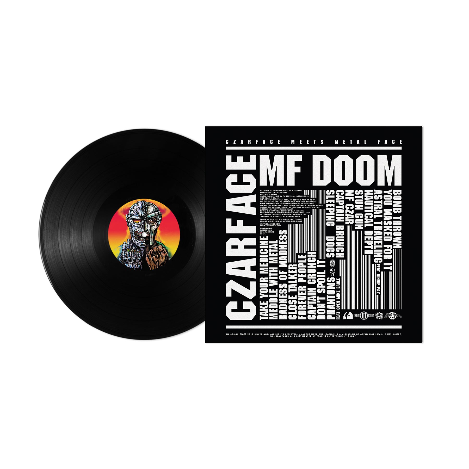 Czarface Meets Metalface (Gasdrawls Exclusive Vinyl) – GAS DRAWLS