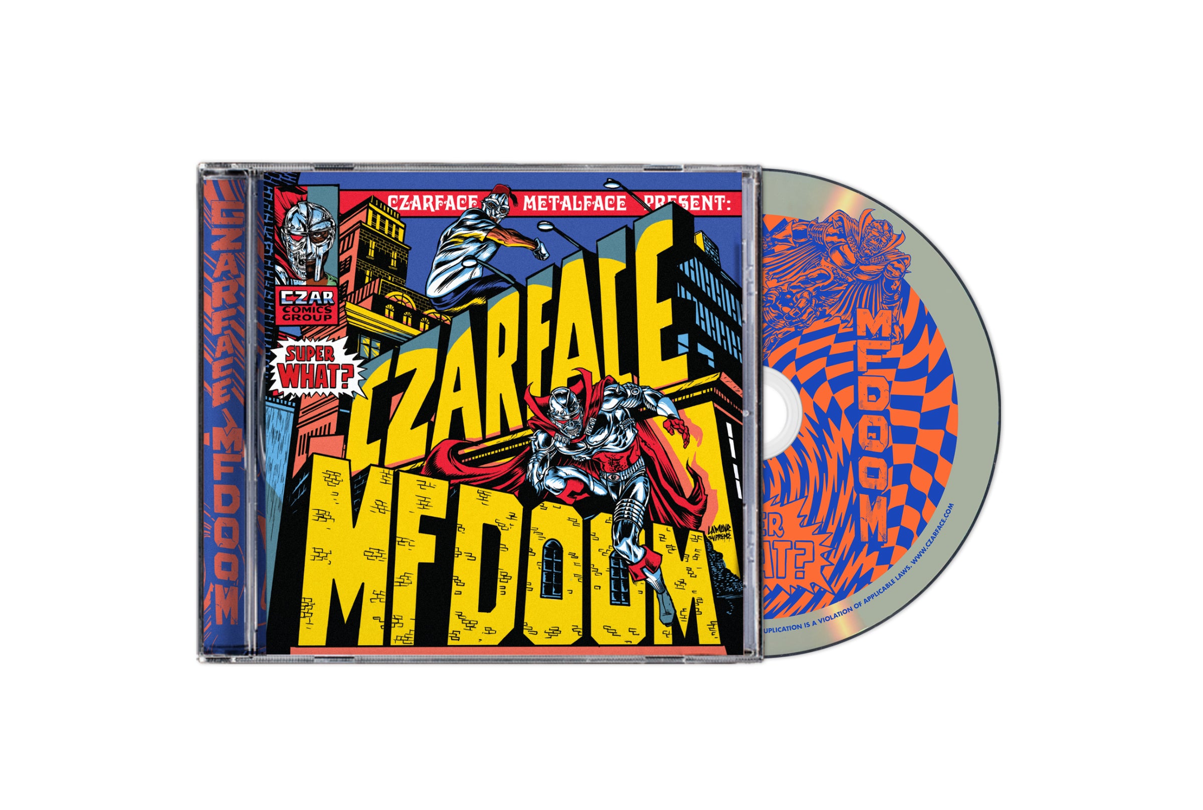 CZARFACE MFDOOM- CZAR NOIR マンガ付き　LP Czarface - Czar Noir [Red/White LP] - Amazon.com Music