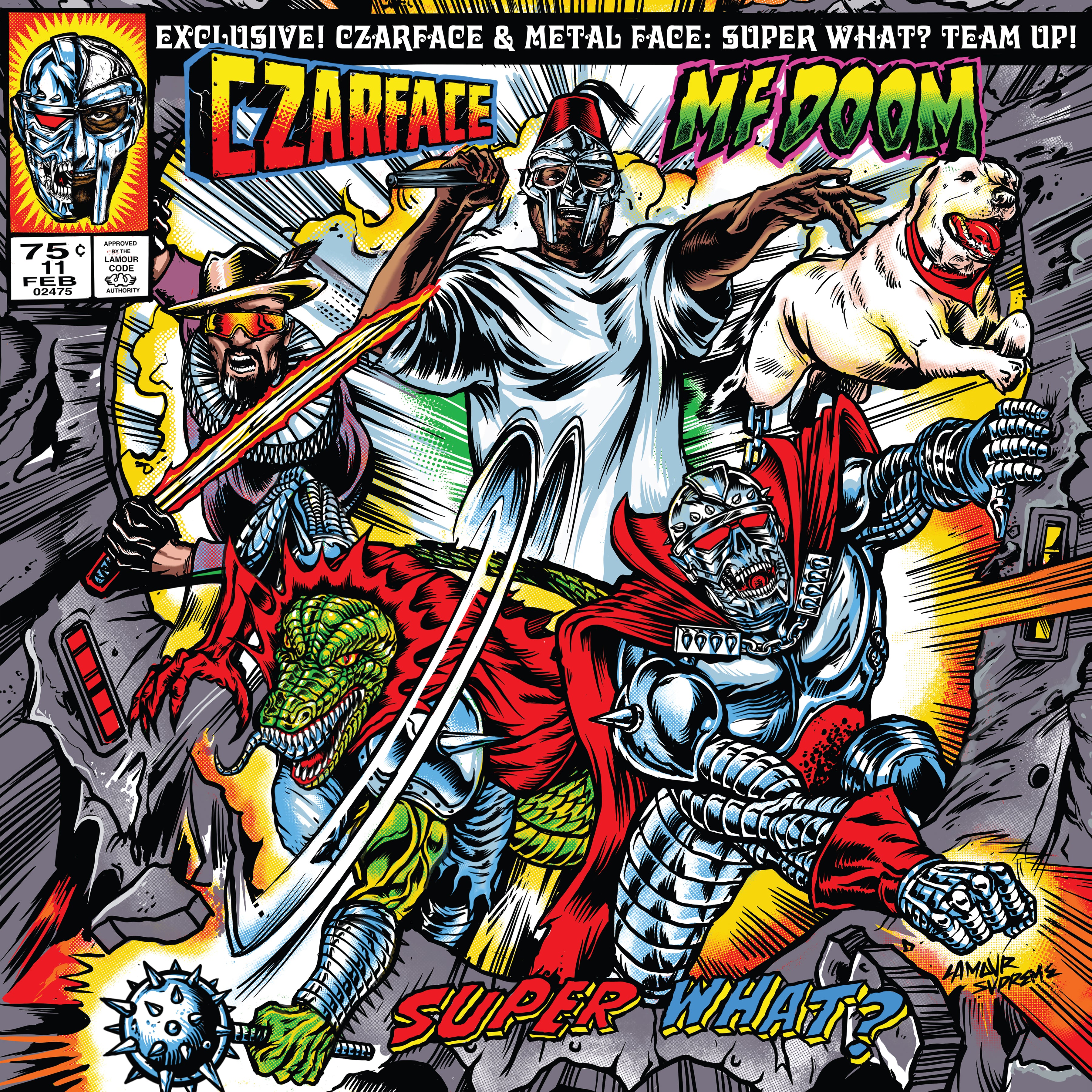 Czarface and MF DOOM "Super What?" (Gasdrawls Exclusive Vinyl)