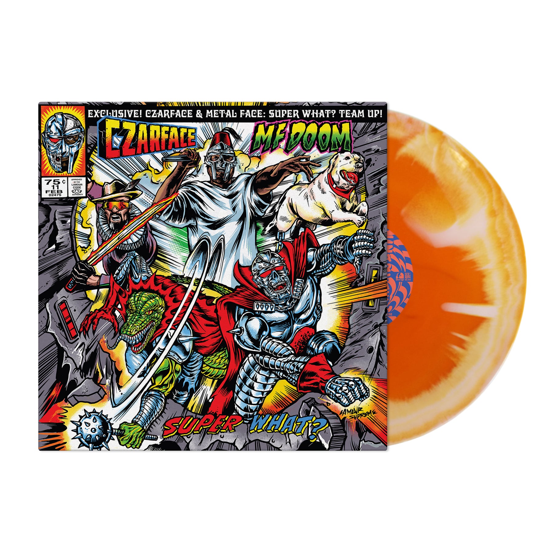 Czarface and MF DOOM "Super What?" (Gasdrawls Exclusive Vinyl)
