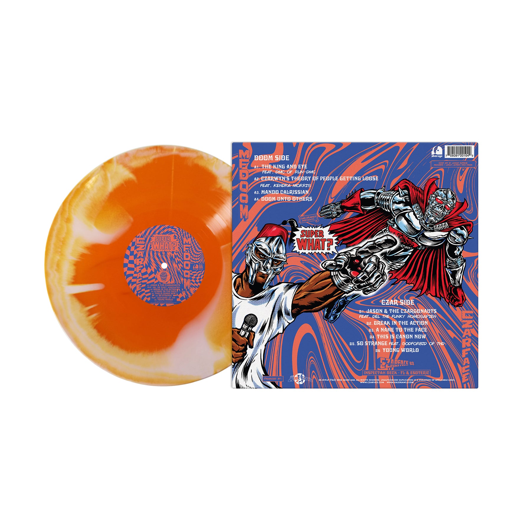 Czarface and MF DOOM "Super What?" (Gasdrawls Exclusive Vinyl)